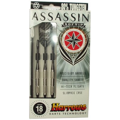 Harrows soft Assassin K 18g 85% wolfram – Zbozi.Blesk.cz