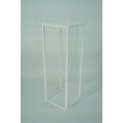 DekorStyle Stojan na květiny SILVIA 70 cm bílý – Zboží Dáma