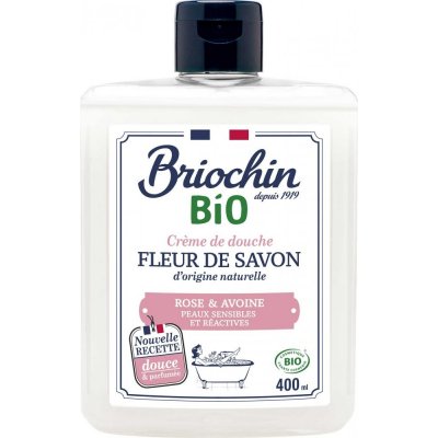 Briochin Fleur de savon sprchový gel oves a růže 400 ml