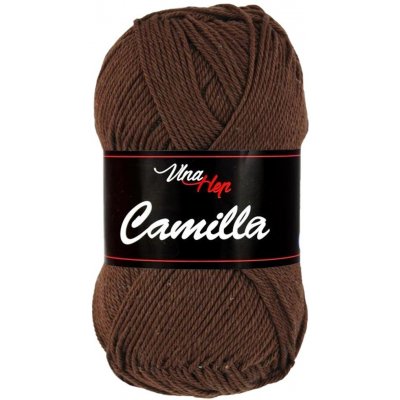Vlna - Hep Příze Camilla 8229 čokoládově hnědá – Hledejceny.cz