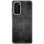 Pouzdro iSaprio - Black Wood 13 - Huawei P40 Pro – Hledejceny.cz