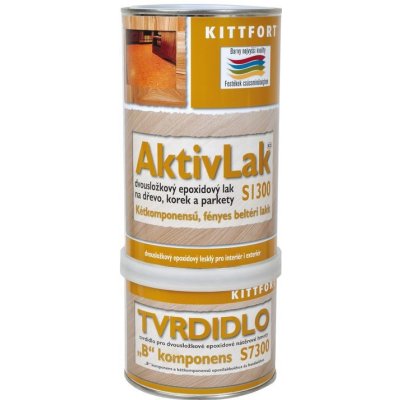Kittfort AktivLak S1300 1,4 kg transparentní