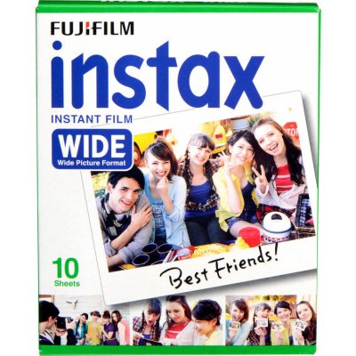 Fujifilm FILM INSTAX WIDE REG.GLOSSY (10/PK) – Zboží Živě