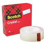 3M 600 Scotch Crystal Tape Čirá páska 19 mm x 33 m – Zboží Živě