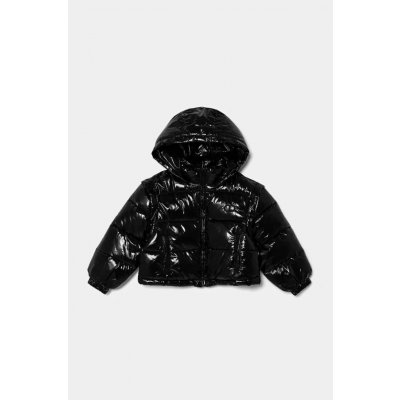 Twinset bunda a vesta T lesklá černá – Zboží Dáma