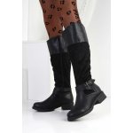 Super in Vysoké kozačky na podpatku 6846B – Zboží Mobilmania