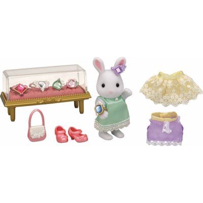 Sylvanian Families Město bílý králík se šperky a drahokamy – Sleviste.cz