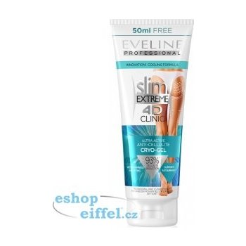Eveline Cosmetics Slim Extreme 4D Clinic Ultra Active Anti-Cellulite Cryo-Gel 250 ml