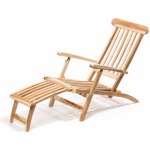 dřevěné DIVERO Florentine s podnožkou - týkové dřevo – Sleviste.cz