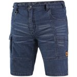 CXS Kraťasy jeans MURET pánské modro-černé b1/10 CN-1450-040-411-46 – Zboží Mobilmania