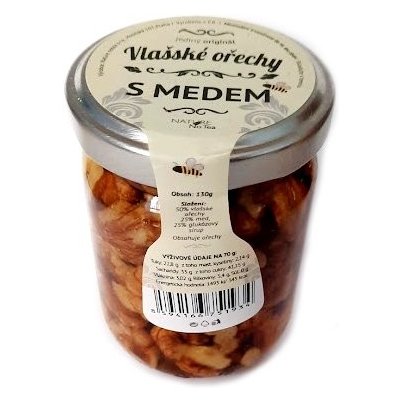 Nature Notea Vlašské ořechy v akátovém medu 70 g – Hledejceny.cz