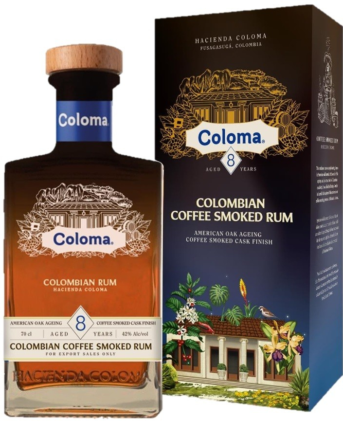 Coloma 8yo Coffee Smoked 42% 0,7 l (karton)