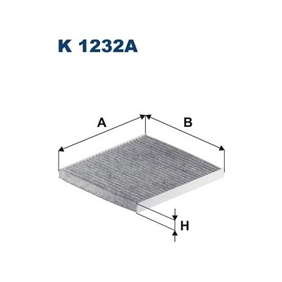 Filtr, vzduch v interiéru FILTRON K 1232A – Hledejceny.cz