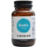 Viridian Biotin 2500ug 90 kapslí – Hledejceny.cz