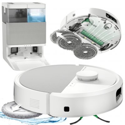 iRobot Roomba Plus 505 Combo + AutoWash dock bílá – Zboží Živě