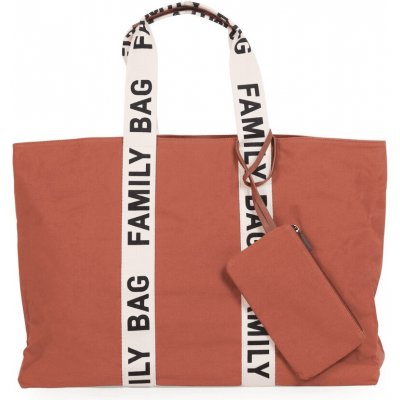 Childhome Cestovní taška Family Bag Canvas Terracotta – Zboží Mobilmania