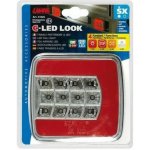 Světlo na přívěsný vozík 12/24V 25LED levé - 4 funkce LAMPA Italy | Zboží Auto