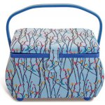 Kazeta - košík na šití - Blue birds, vel. L - PRYM – Zboží Dáma