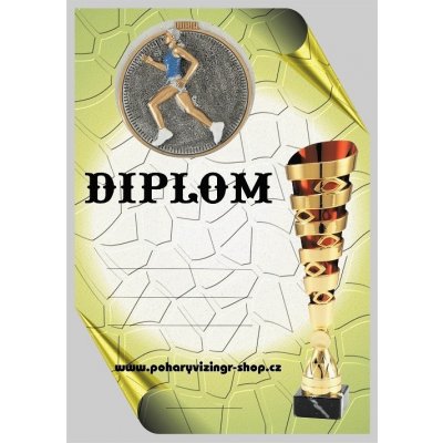 VIZINGR Atletika žena diplom A4 č.35 – Zbozi.Blesk.cz