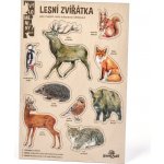 Lesní svět Velké vylomeniny Lesní zvířata – Zboží Mobilmania