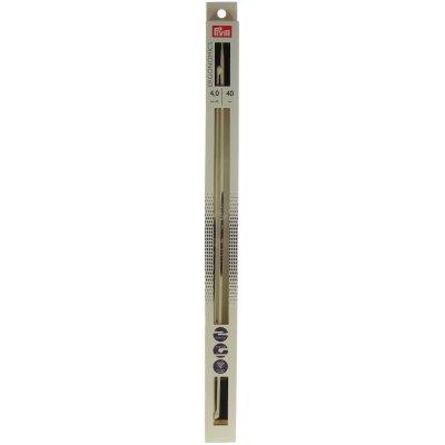 Prym rovné ergonomické pletací jehlice 40 cm 4 mm – Zboží Dáma