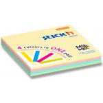 Hopax Stick'n Magic - samolepicí kostka - 76 × 76 mm, 100 l., pastelový – Hledejceny.cz