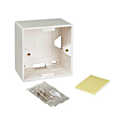 Box na omítku pro zásuvky HSED0xUWxS, HSEDx2UWxF, RAL 9010 – Hledejceny.cz