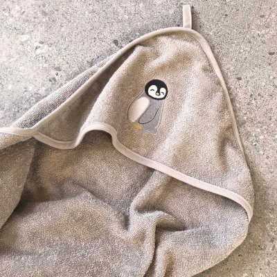 Petú Mano Osuška s kapucí Penguin – Zboží Dáma