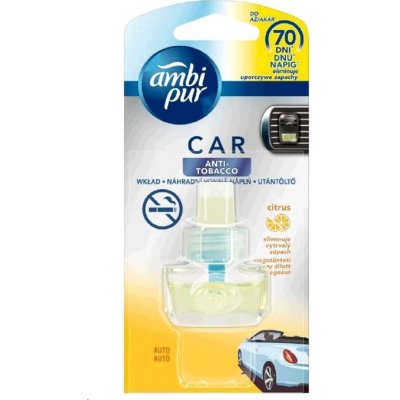 Ambi Pur Car Anti Tobacco náhradní náplň 7 ml – Zboží Mobilmania