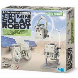 4M GreenScience Solární roboti mini 3v1