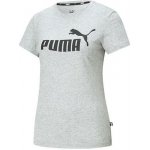 Puma ESS Logo Tee šedá – Zboží Dáma