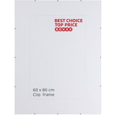 Boxxx KLIPOVÝ RÁMEČEK, 1 foto, 60/80 cm - Fotorámečky & obrazové rámy - 004342022910 – Zboží Mobilmania