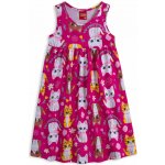 Dívčí šaty KYLY KOČKY růžové – Zbozi.Blesk.cz