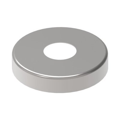 Hahn Steel Krycí rozeta O125 mm pro trubku O42,4 mm, AISI 304 - brus – Hledejceny.cz