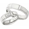 Prsteny Aumanti Snubní prsteny 15 Platina bílá