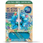AMBI PUR WC Active gel blok 2 x 45 g vodní květy – Zboží Dáma