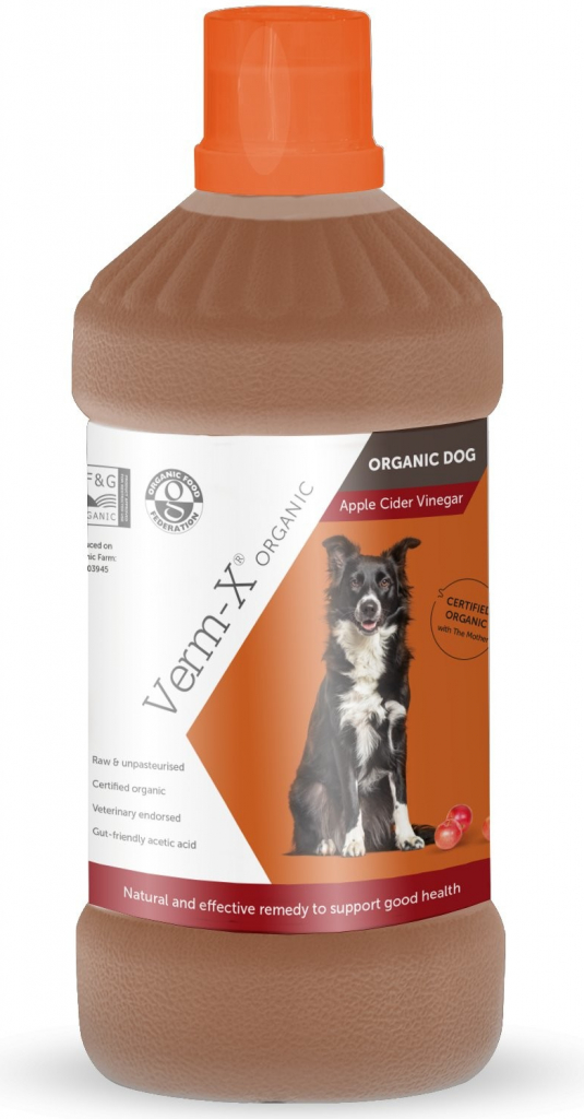 Verm-X ​​Organický jablečný ocet pro psy 1l