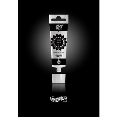 Rainbow Dust Gelová barva ProGel černá 25 g – Sleviste.cz