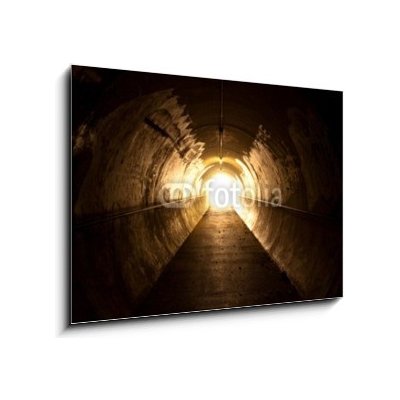 Obraz 1D - 100 x 70 cm - light at the end of the tunnel světlo na konci tunelu – Zboží Mobilmania