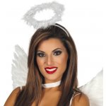 Čelenka Andělská Svatozář bíla – Zboží Dáma