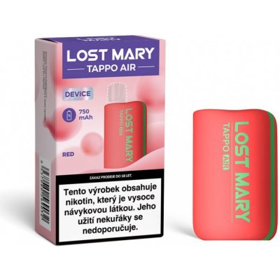 Lost Mary TAPPO Air baterie 750 mAh Red – Zboží Mobilmania