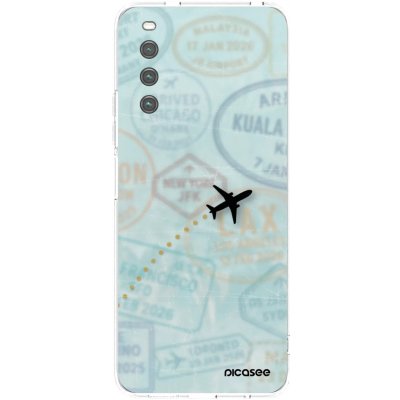 Picasee silikonový průhledný obal pro Sony Xperia 10 IV 5G - FLIGHT PATH – Zboží Živě
