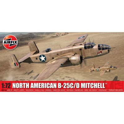 Airfix Classic Kit letadlo A06015A North American B25C/D Mitchell 1:72 – Hledejceny.cz