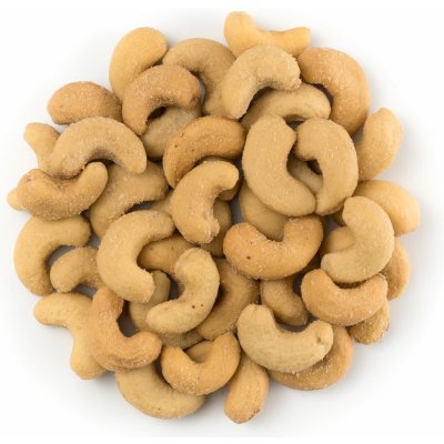 NUTSMAN Kešu ořechy W320 pražené & solené uzené 250 g – Hledejceny.cz
