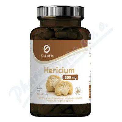 Galmed Hericium 500 mg 90 kapslí – Hledejceny.cz