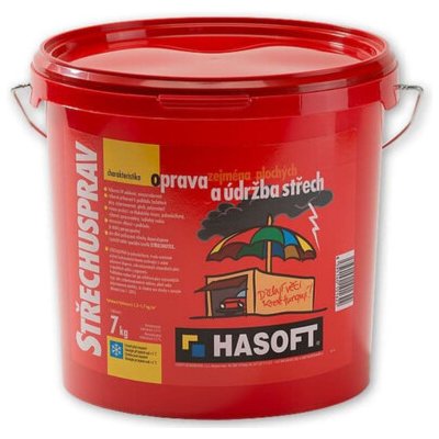 HASOFT Hydroizolace střešní krytiny Střechusprav 7 kg červenohnědý – Hledejceny.cz