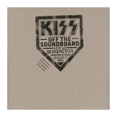 Kiss - Off The Soundboard Live At Donington - Monsters Of Rock August 17, 1996 CD – Hledejceny.cz