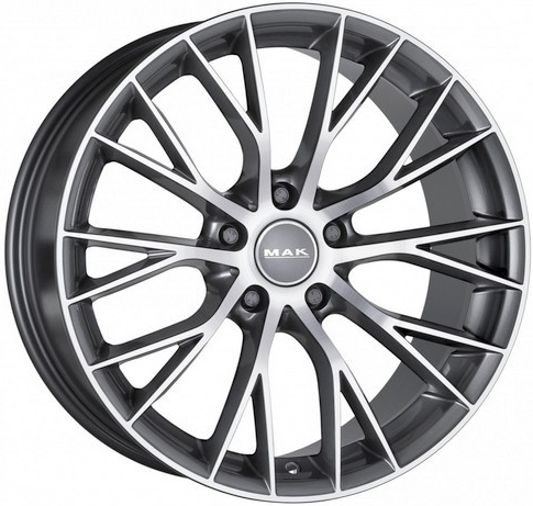 MAK Munchen 9,5x19 5x120 ET45 gunmetal mirror