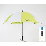 JuCad Telescopic Umbrella zelená/bílá – Zboží Dáma