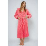 DKaren župan Diana růžový dlouhý s kapucí – Sleviste.cz